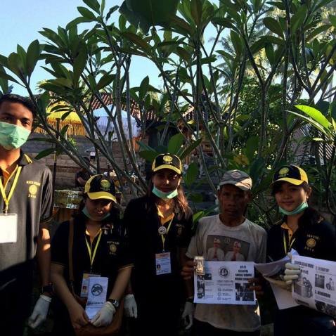 KKN UNHI Denpasar Kelompok IV, Lakukan Pengabdian di Guliang Kangin
