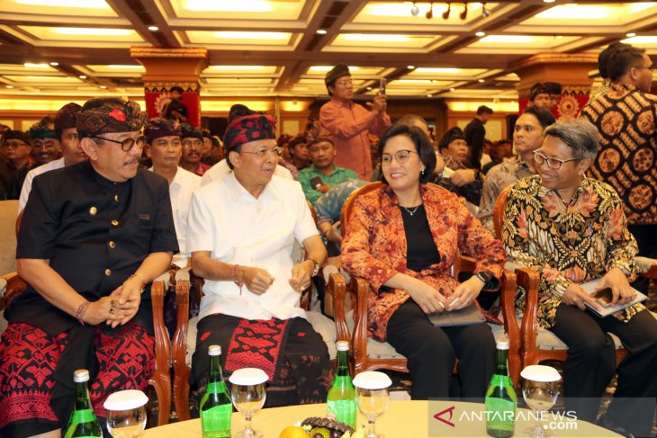 Bendesa Adat Se-Bali Tatap Muka dengan Menteri Keuangan Sri Mulyani